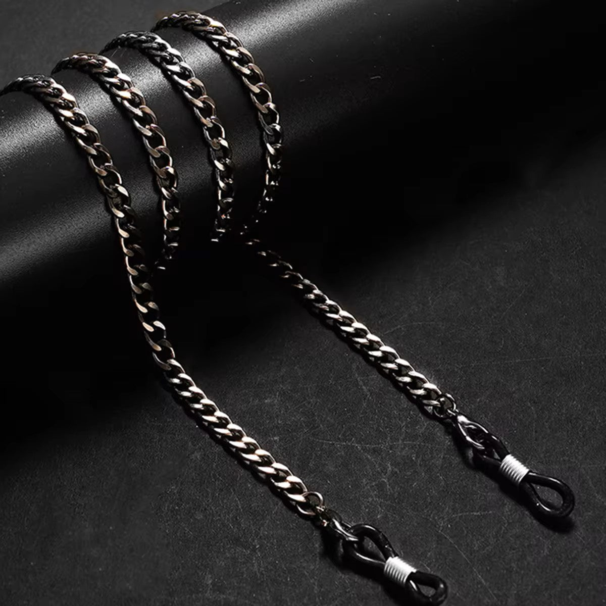 Gunmetal Chain Sunglasses/glasses chain holder-0